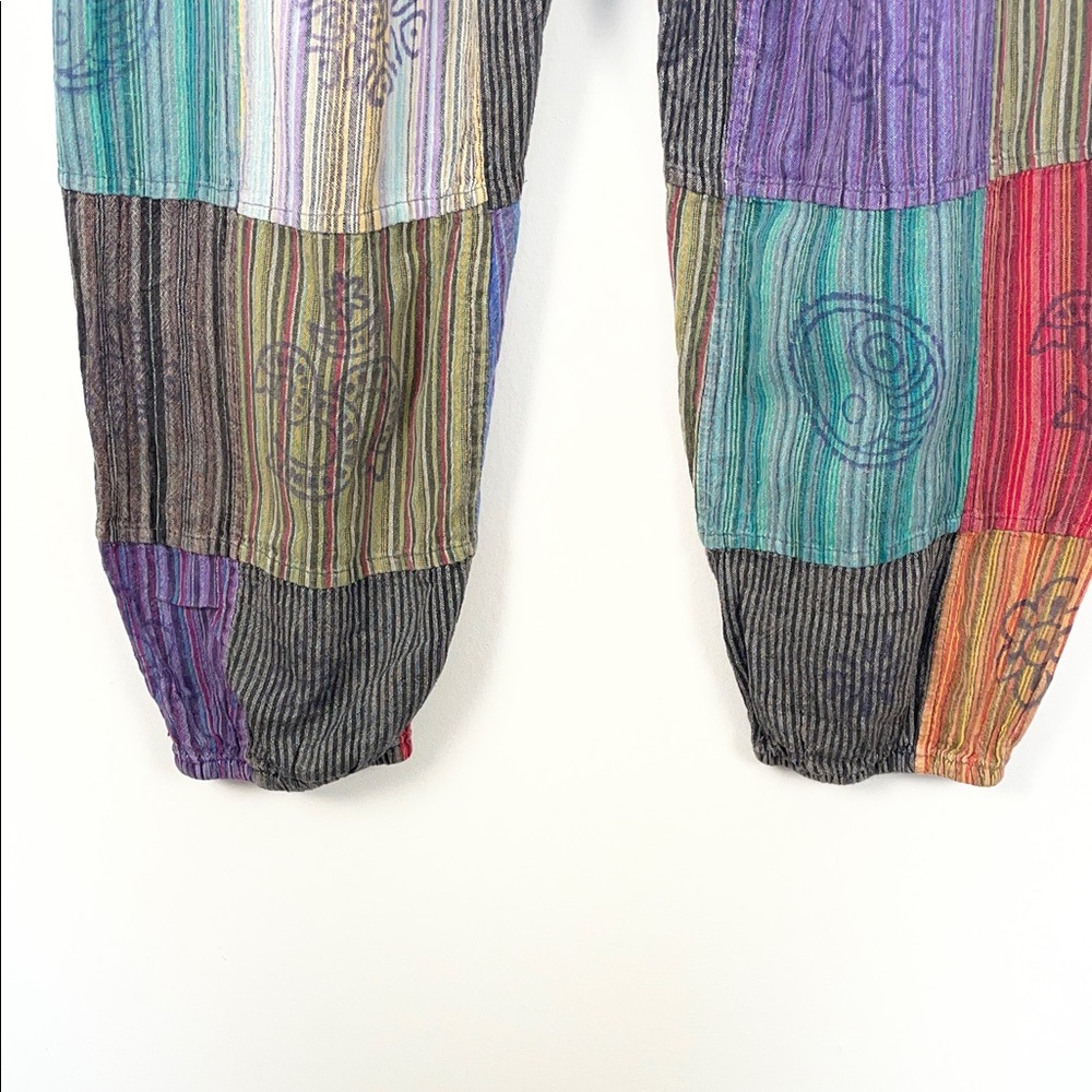 Rising International Multicolor Patchwork Boho Hi… - image 3